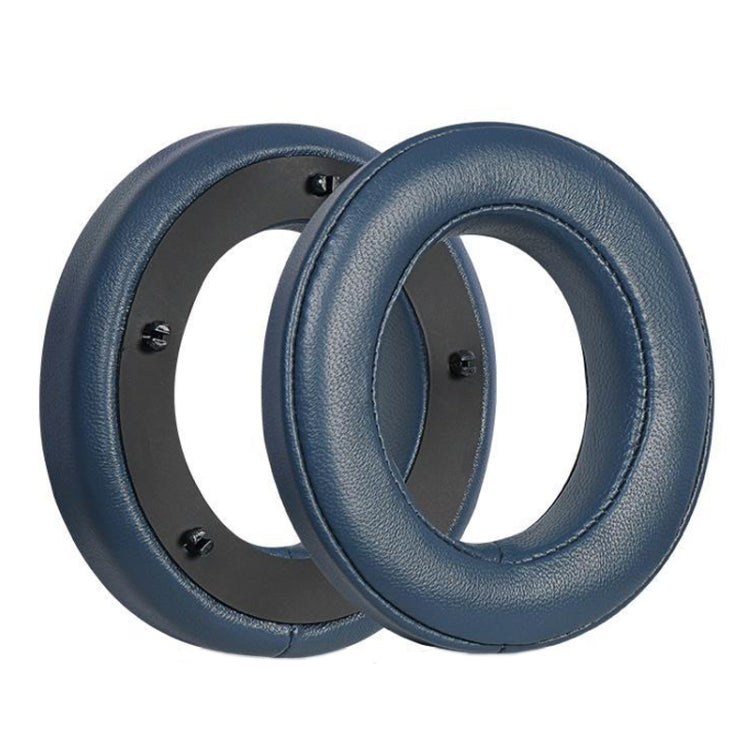 For Focal Clear MG Pro 1pair Leather Breathable and Comfortable Headset Cover, Color: Lambskin Dark Blue - Earmuff & Pad by PMC TechLife | Online Shopping South Africa | PMC TechLife