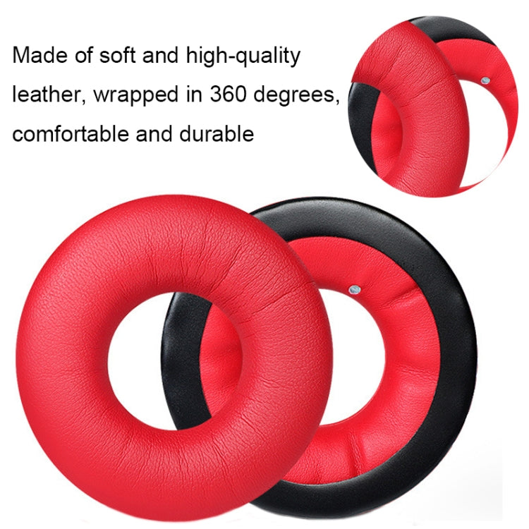 1pair Headset Sponge Cover for Sennheiser HD25-1II/25/25SP/25SP-II, Color: Red - Earmuff & Pad by PMC Jewellery | Online Shopping South Africa | PMC Jewellery