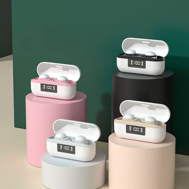 X999 Mini Wireless Noise Reduction With Digital Display Charging Bin Bluetooth Earphone(Pink) - Bluetooth Earphone by PMC TechLife | Online Shopping South Africa | PMC TechLife