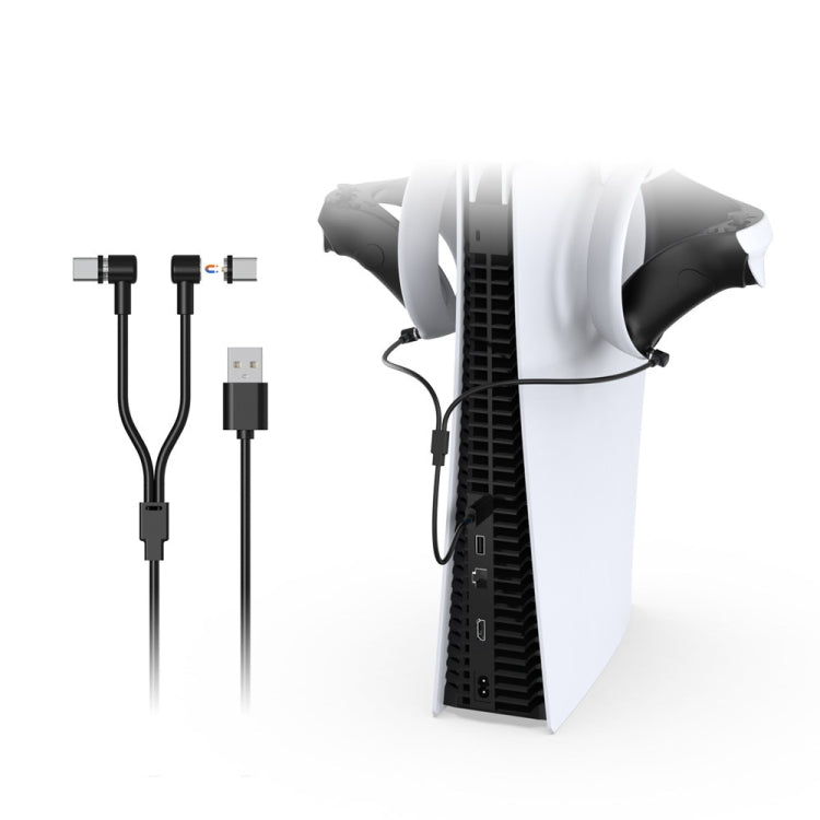 For PS5 VR2/Switch/PS5 Game Controller DOBE Magnetic Type-C/USB-C Charging Cable - Adapter & Cables by DOBE | Online Shopping South Africa | PMC TechLife