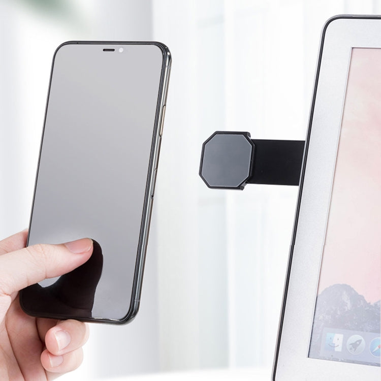 Laptop Telescopic Magnetic Phone Holder Expansion Phone Stand Car Screen Side Phone Mount(Light Gray) - Hand-Sticking Bracket by PMC TechLife | Online Shopping South Africa | PMC TechLife