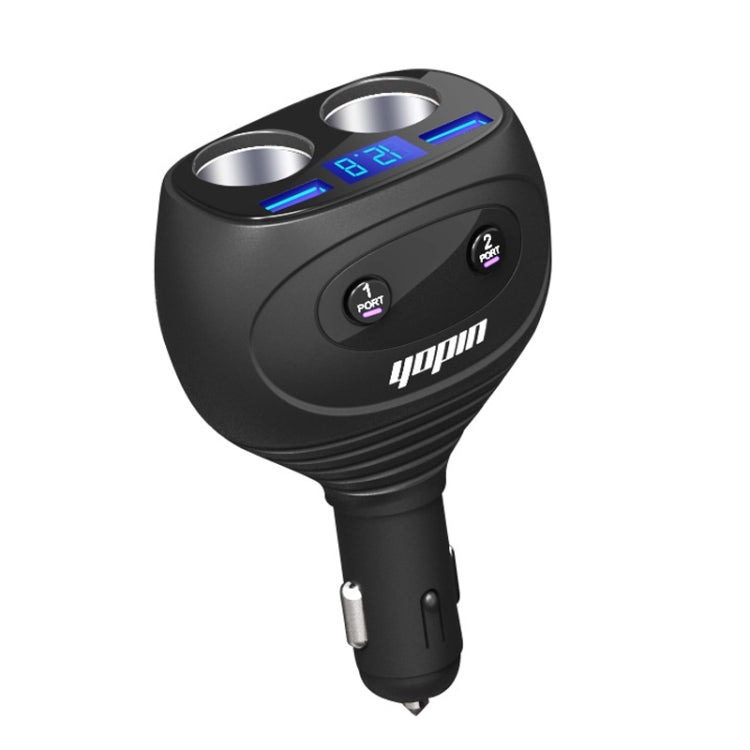 Yopin GC-13 Ordinary Version 5 In 1 Rotatable Dual USB Multifunctional Car Charger - Car Charger by Yopin | Online Shopping South Africa | PMC Jewellery