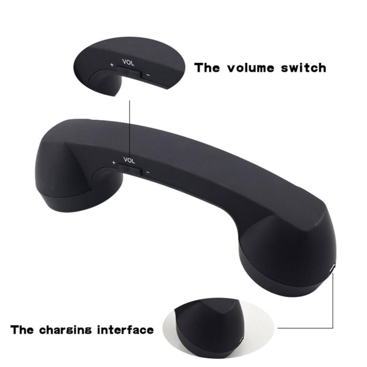 Bluetooth Wireless Connection Retro Microphone External Mobile Phone Handset(Pink) - Bluetooth Earphone by PMC TechLife | Online Shopping South Africa | PMC TechLife