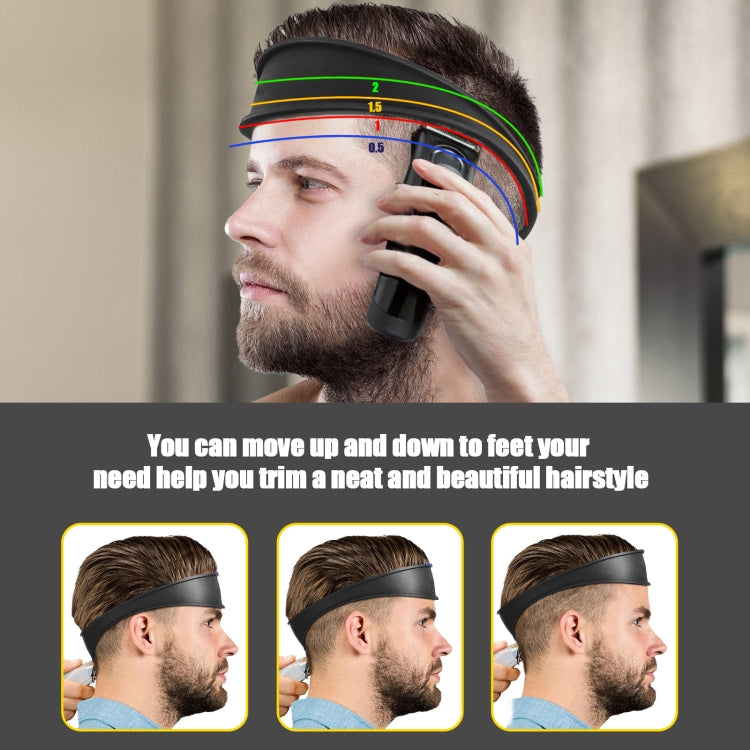 Salon Neck Hair Line Guide Barber Trim Ruler Hair DIY Tool Hair Trimming Template Tools(Blue) - free shipping - PMC TechLife - Order now!