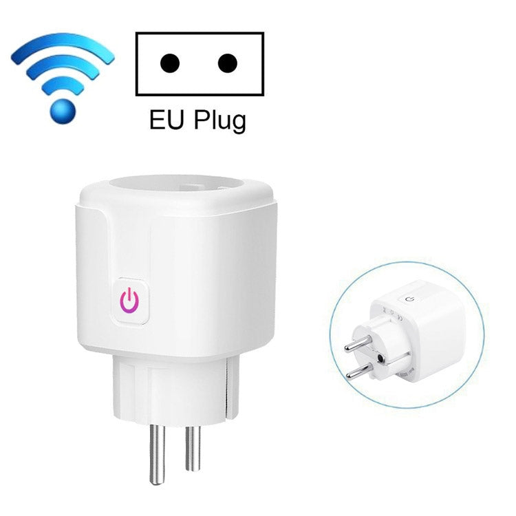 Tuya Smart App Wifi Smart Socket Phone Remote Timing Voice Switch Supports Alexa EU Plug, Style: 20A Power Model - Smart Socket by PMC Jewellery | Online Shopping South Africa | PMC Jewellery