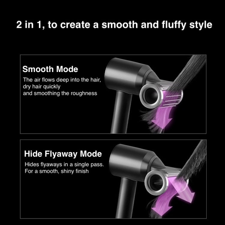 For Dyson Hair Dryer Nozzle Smooth Flyaway Attachment(Copper Nickel Color) - Dyson Accessories by PMC Jewellery | Online Shopping South Africa | PMC Jewellery