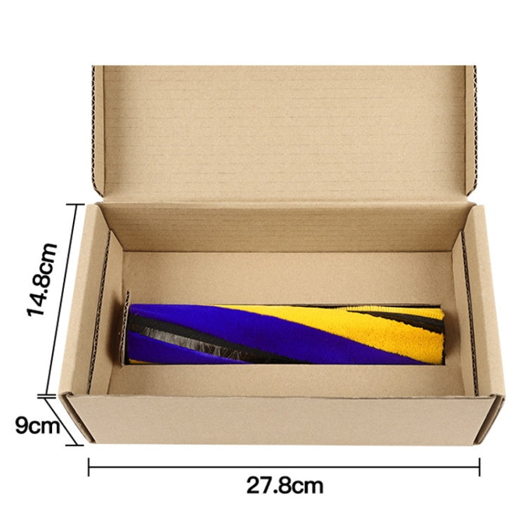 For Dyson V12 V15 Slim Vacuum Cleaner Direct Drive Brush Bar Soft Velvet Suction Head Brush(Yellow Blue) - free shipping - PMC TechLife - Order now!