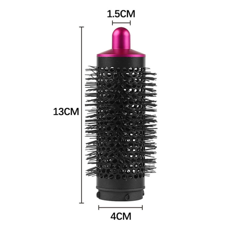 For Dyson Airwrap Cylinder Comb Hair Dryer Curling Attachment(Black Red) - Dyson Accessories by PMC Jewellery | Online Shopping South Africa | PMC Jewellery