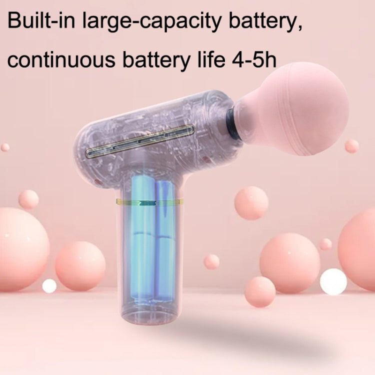 ZD8889 Mini Fascia Device Muscle Relaxation Massage Stick Handheld Vibration Portable Massager Gun(Blue) - free shipping - PMC TechLife - Order now!