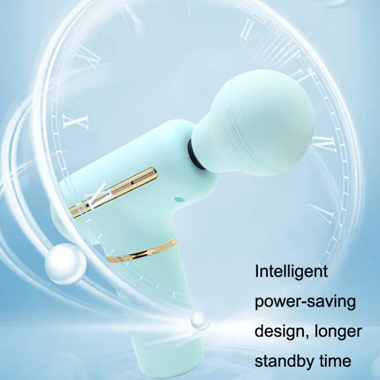 ZD8889 Mini Fascia Device Muscle Relaxation Massage Stick Handheld Vibration Portable Massager Gun(Blue) - free shipping - PMC TechLife - Order now!