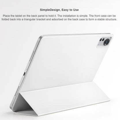 Original Xiaomi Pad 5 Pro 12.4 Magnetic Double Side Protective Case Dormant Leather Case(White) - Mi Pad 5 Pro 12.4 Case by Xiaomi | Online Shopping South Africa | PMC Jewellery