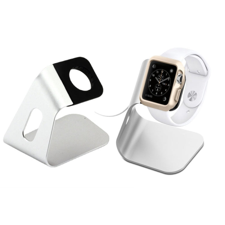 Z65 For Apple Watch Charging Stand Aluminum Alloy Desktop Display Stand(Silver) - Charger / Holder by PMC TechLife | Online Shopping South Africa | PMC TechLife | Buy Now Pay Later Mobicred