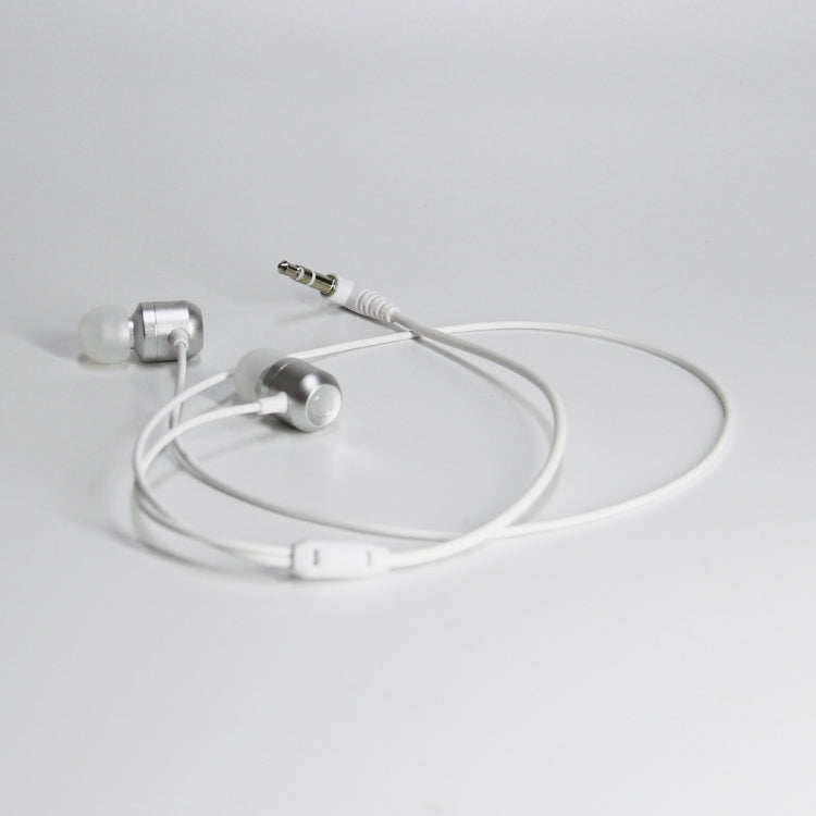 For Oculus Quest 2 VR Glasses Ear-in Headset 3.5 Elbow Aluminum Earphones(White) - VR Accessories by PMC TechLife | Online Shopping South Africa | PMC TechLife