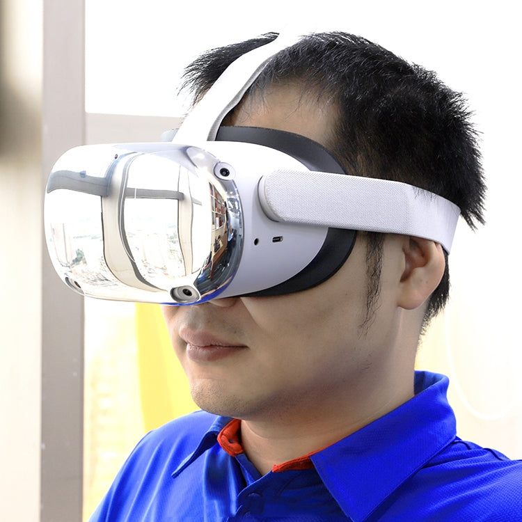 For Oculus Quest 2 VR Front Cover Protective Face Shell(Transparent) -  by PMC TechLife | Online Shopping South Africa | PMC TechLife