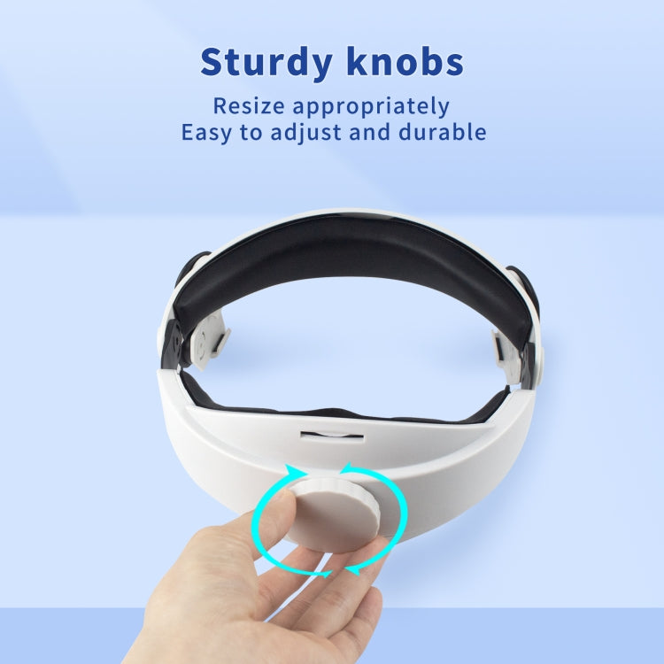 For Oculus Quest 2 VR Glasses Adjustable Improve Comfort Elite Head Strap - VR Accessories by PMC Jewellery | Online Shopping South Africa | PMC Jewellery