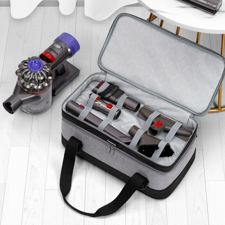 Baona BN-DS009 For Dyson Mite Removal Instrument Multifunctional Vacuum Cleaner Storage Bag, Fabric: Leather - free shipping - PMC TechLife - Order now!