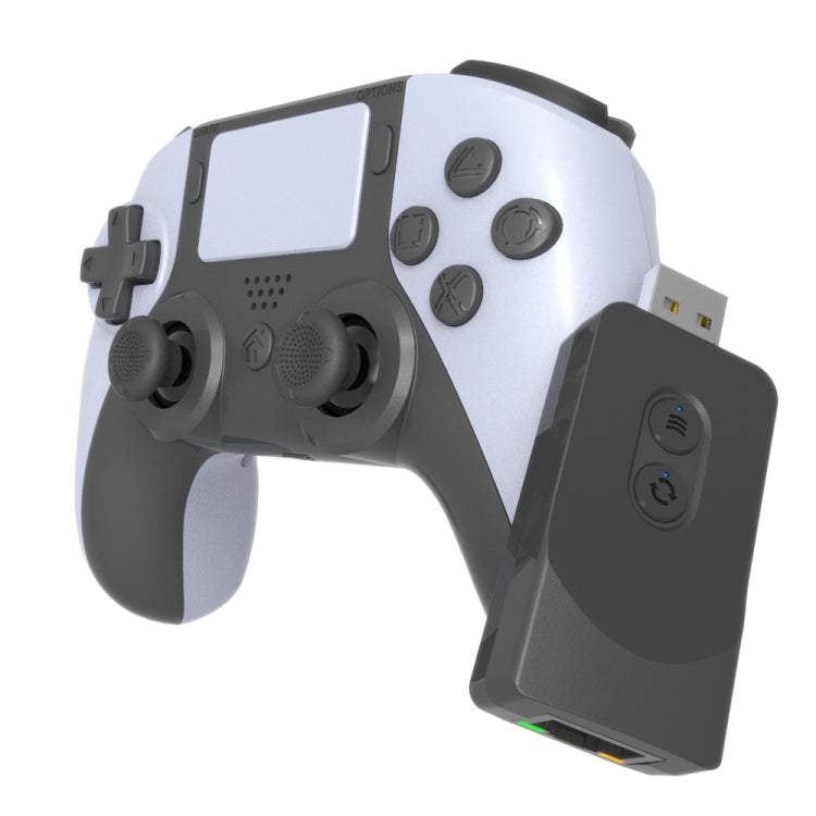 For PS5 / PS4 /  PC PS5200 Console Game Wireless Bluetooth Handle(Black+White) - Gamepads by PMC Jewellery | Online Shopping South Africa | PMC Jewellery