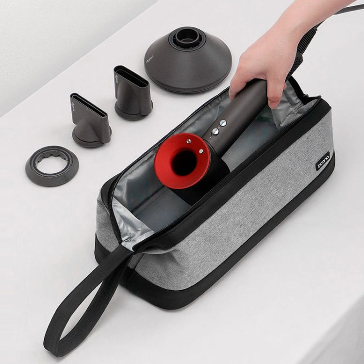 Baona BN-DS005 for Dyson Hair Dryer Curling Iron Accessories Organizer Bag, Color: Grey - free shipping - PMC TechLife - Order now!