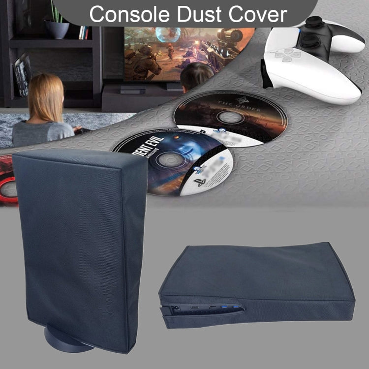 PS5-1 for Snoy PS5 Game Console Waterproof and Dustproof Protective Cover(Vertical Black) - Bags by PMC TechLife | Online Shopping South Africa | PMC TechLife