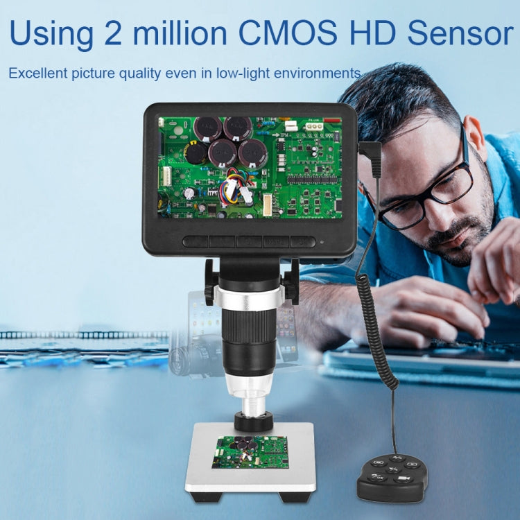 500X/1000X 5-Inch Screen WIFI HD 2 Million Pixel Maintenance Electron Microscope, Specification: MS2 with Z11 - free shipping - PMC TechLife - Order now!