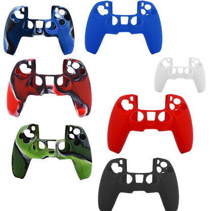 For PS5 Controller Silicone Case Protective Cover, Product color: Camouflage Blue - Cases by PMC Jewellery | Online Shopping South Africa | PMC Jewellery