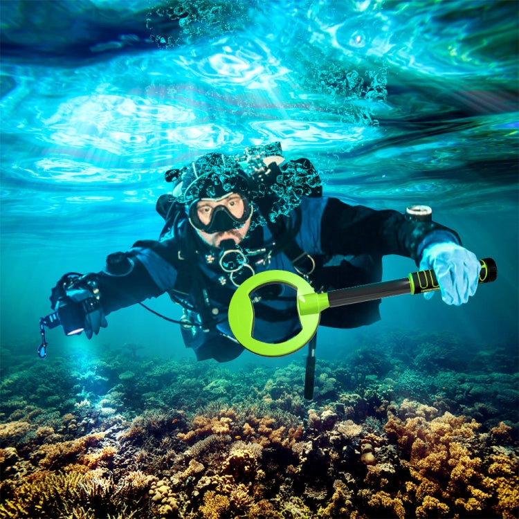 Goint Waterproof Handheld Metal Detector Underwater Treasure Hunter Detector(IP760 Yellow Round) - free shipping - PMC TechLife - Order now!