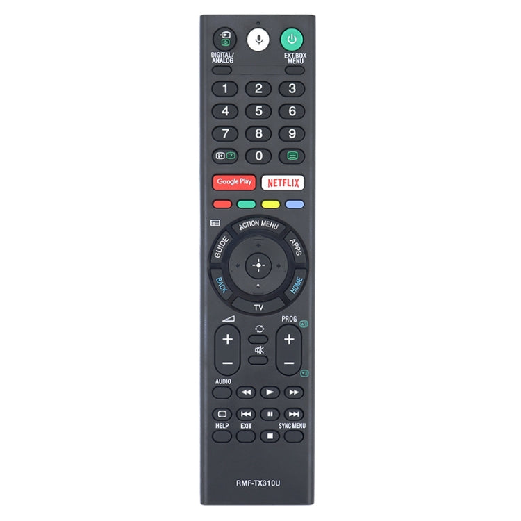 RMF-TX310U For Sony 4K Ultra HD Smart LED TV Voice Remote Control Replacement(Black) - TV by PMC Jewellery | Online Shopping South Africa | PMC Jewellery