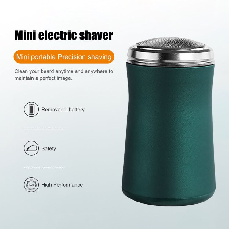 Pocket Size Washable Electric Razor USB Rechargeable Travel Shavers for Men(Black) - free shipping - PMC TechLife - Order now!
