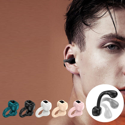 M10 IPX5 Waterproof Ear Clip Bluetooth Earphones, Style: Doble Green - Bluetooth Earphone by PMC Jewellery | Online Shopping South Africa | PMC Jewellery