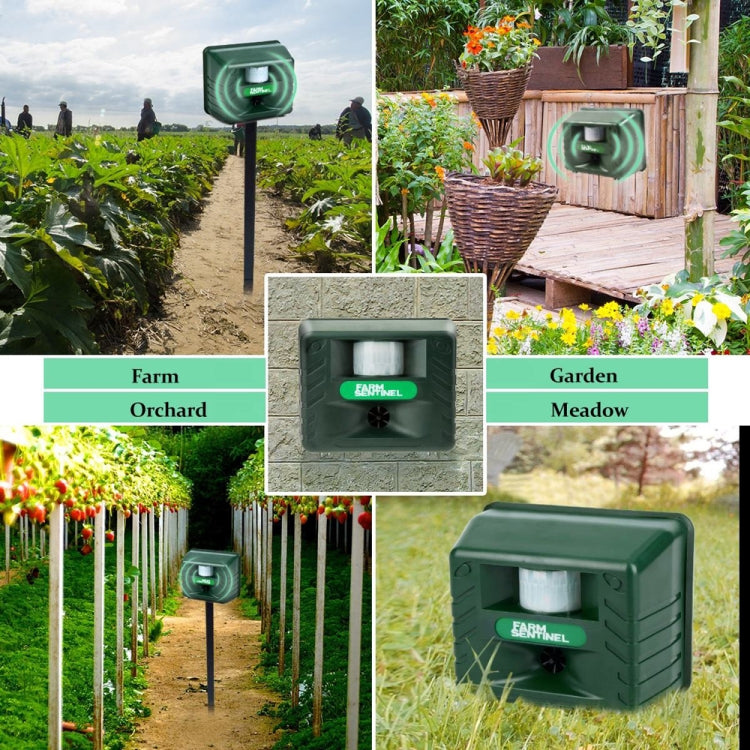 SK131 Garden Outdoor Ultrasonic Rat Repeller Snake Repelle Farm Animal Driving Device(US Plug) - Outdoor Insect Repellent by PMC TechLife | Online Shopping South Africa | PMC TechLife | Buy Now Pay Later Mobicred