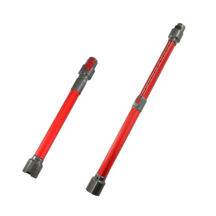 For Dyson V7 V8 V10 V11 V15 Vacuum Cleaner Telescopic Rod Metal Extension Tube(Red) - Dyson Accessories by PMC Jewellery | Online Shopping South Africa | PMC Jewellery