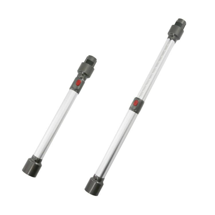 For Dyson V7 V8 V10 V11 V15 Vacuum Cleaner Telescopic Rod Metal Extension Tube(Silver) - free shipping - PMC TechLife - Order now!
