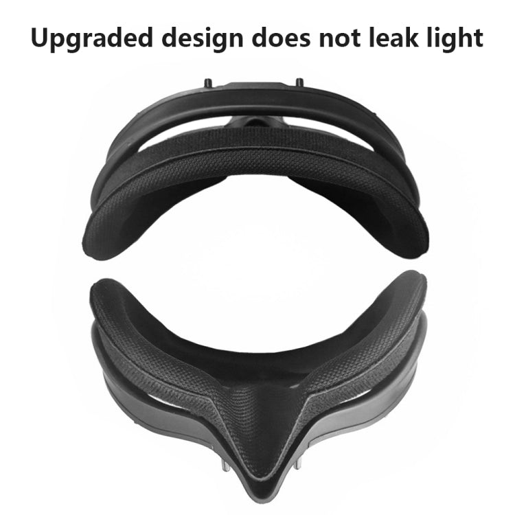 For DJI Goggles 2 Foam Padding Sponge Eye Pad Mask With Lens Cover Black - Other Accessories by PMC Jewellery | Online Shopping South Africa | PMC Jewellery