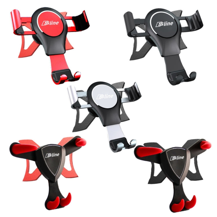 For Audi Car Strong Magnetic Phone Holder(A3/S3 Stand 1 Silver) - Car Holders by PMC TechLife | Online Shopping South Africa | PMC TechLife