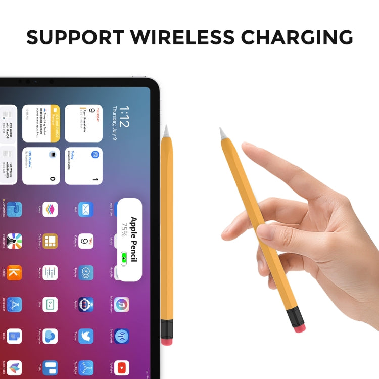 For Apple Pencil 2 AhaStyle PT180-2 Silicone Protective Case Anti-Slip And Anti-Drop Capacitive Pen Case(Pink) - free shipping - PMC TechLife - Order now!