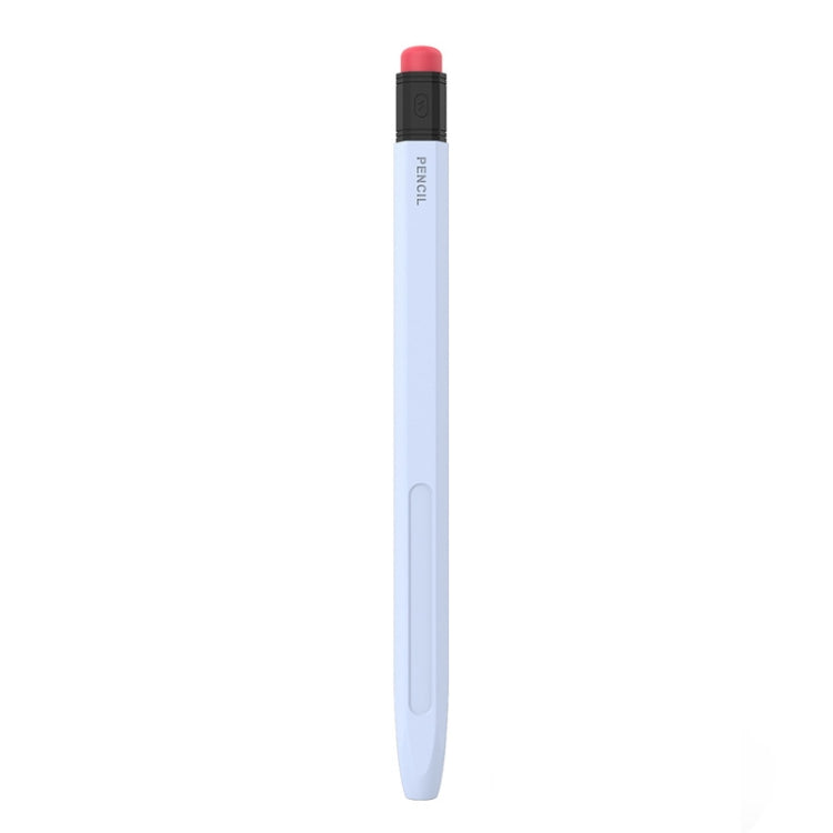 For Apple Pencil 1 AhaStyle PT180-2 Silicone Protective Case Anti-Slip And Anti-Drop Capacitive Pen Case(Sky Blue) - free shipping - PMC TechLife - Order now!