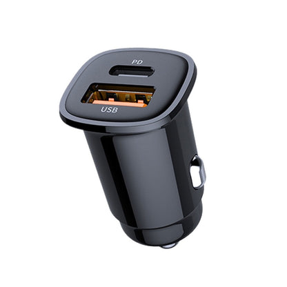 S-33 PD 30W Dual Port USB Super Fast Charge Car Charger - Cigar Socket by PMC Jewellery | Online Shopping South Africa | PMC Jewellery