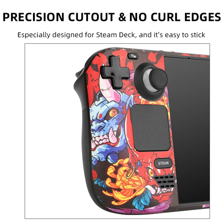 For Steam Deck Hifylux ST-SF12 Game Console Film Handheld Anti-scratch Protection Sticker(Aurora Red) - Accessories by PMC Jewellery | Online Shopping South Africa | PMC Jewellery