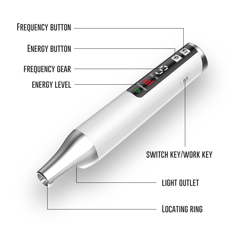 AA-A401 Small Freckle and Mole Removal Pen Tattoo and Eyebrow Removal Beauty Instrument, Color: Blu-ray Battery - Clothing & Beauty by PMC TechLife | Online Shopping South Africa | PMC TechLife