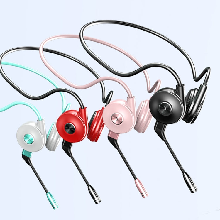 M1 Stereo Sound Running Sports Bone Conduction Bluetooth Earphones With Microphone(Green) - Neck-mounted Earphone by PMC TechLife | Online Shopping South Africa | PMC TechLife