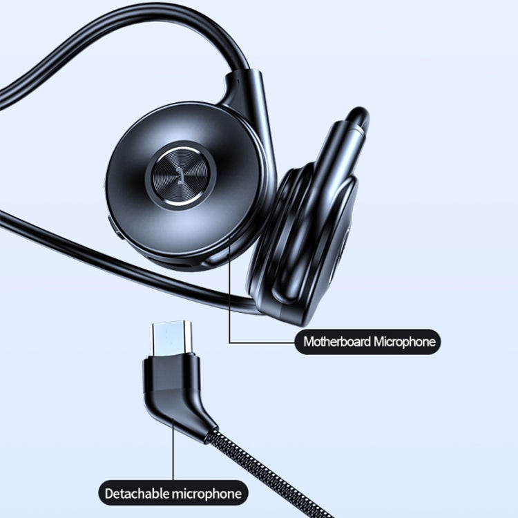 M1 Stereo Sound Running Sports Bone Conduction Bluetooth Earphones With Microphone(Green) - Neck-mounted Earphone by PMC TechLife | Online Shopping South Africa | PMC TechLife