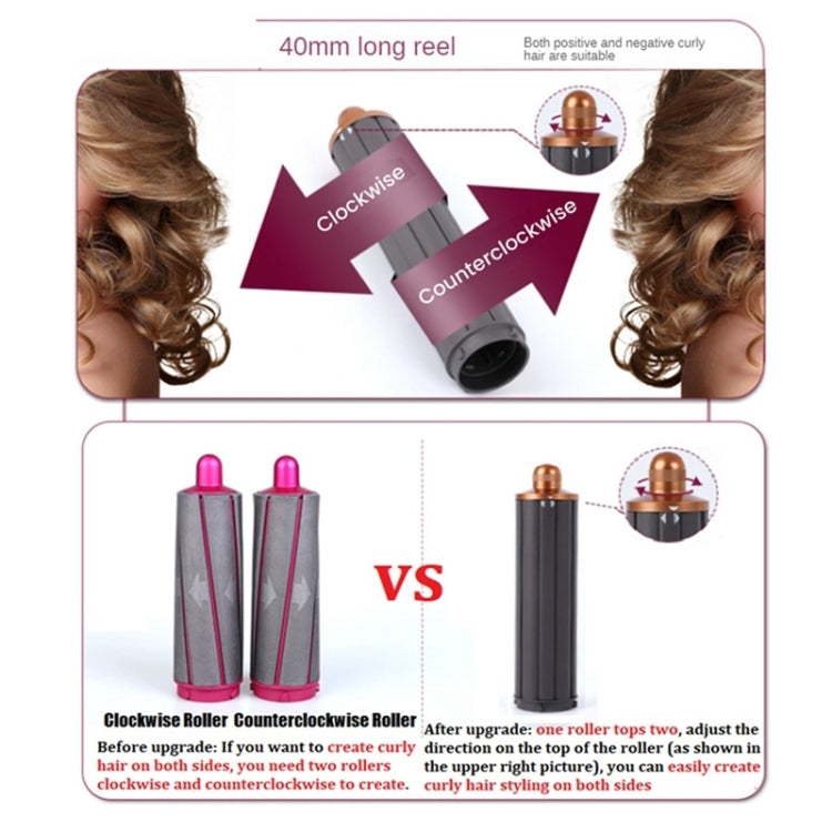 For Dyson Airwrap Hair Dryer HS01 / HS05 / HD08 18.6 x 4cm Upgraded Long Curling Barrels Nozzle Rose Red - free shipping - PMC TechLife - Order now!