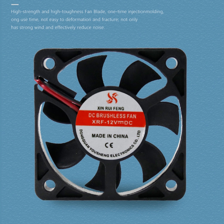 3pcs XIN RUI FENG 24V Ball Bearing 5cm Silent DC Cooling Fan - Fan Cooling by XIN RUI FENG | Online Shopping South Africa | PMC TechLife | Buy Now Pay Later Mobicred