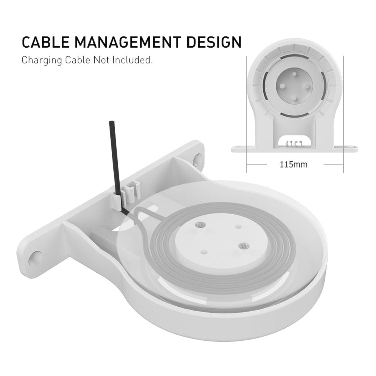 For Google Wifi AhaStyle DD96 Stand Wall Storage Stand(Black) - Speaker Bracket by AhaStyle | Online Shopping South Africa | PMC TechLife