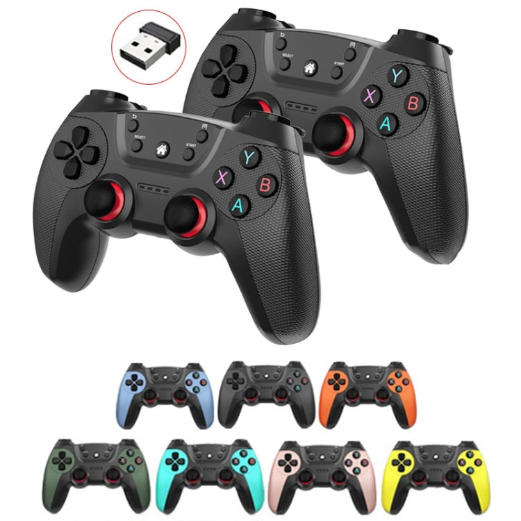 KM-029   2.4G One for Two Doubles Wireless Controller Support PC / Linux / Android / TVbox(Rose Pink) - Gamepads by PMC TechLife | Online Shopping South Africa | PMC TechLife