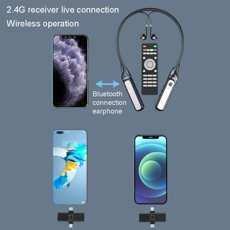 SN-537K 5.3 Bluetooth Live Earphones Built-In Sound Card Wireless Receiver Sports Earphones(White) - Bluetooth Earphone by PMC TechLife | Online Shopping South Africa | PMC TechLife