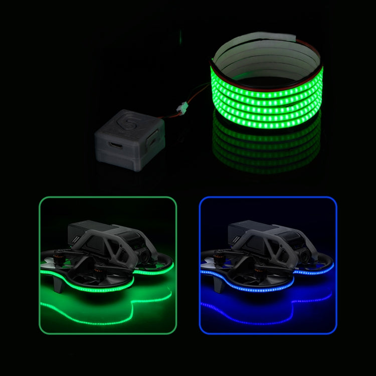 For DJI Avata RCSTQ Light-emitting Light Strip Night Flight Warning Light Strip(Blue) - Other by RCSTQ | Online Shopping South Africa | PMC TechLife | Buy Now Pay Later Mobicred