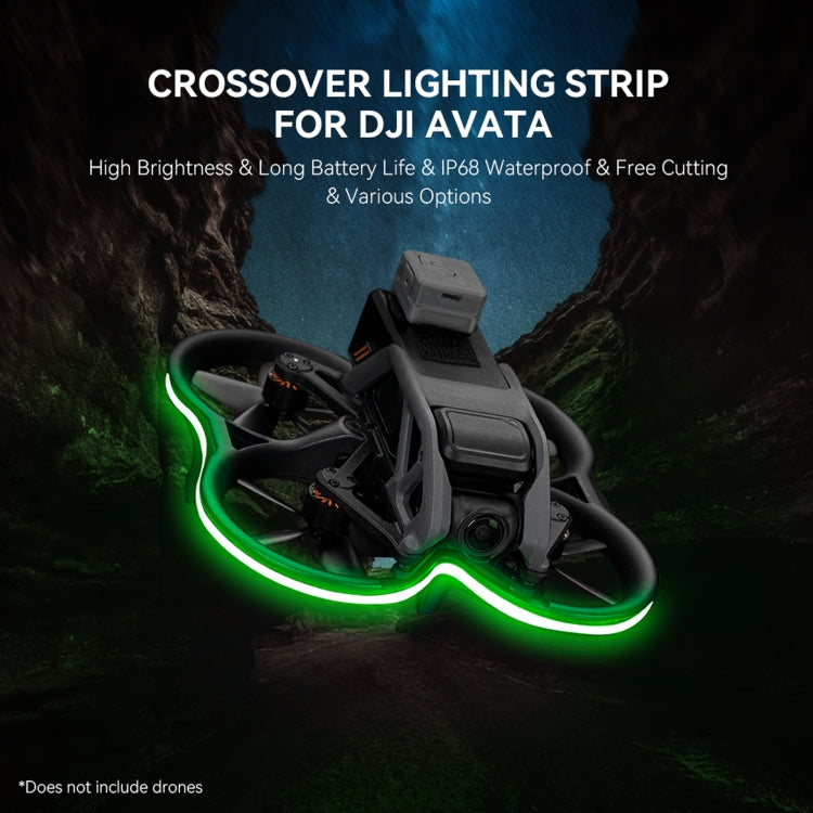 For DJI Avata RCSTQ Light-emitting Light Strip Night Flight Warning Light Strip(Blue) -  by RCSTQ | Online Shopping South Africa | PMC Jewellery