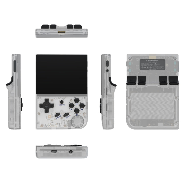ANBERNIC RG35XX 3.5-inch Retro Handheld Game Console Open Source Game Player 64G 5000+ Games(Grey) - free shipping - PMC TechLife - Order now!