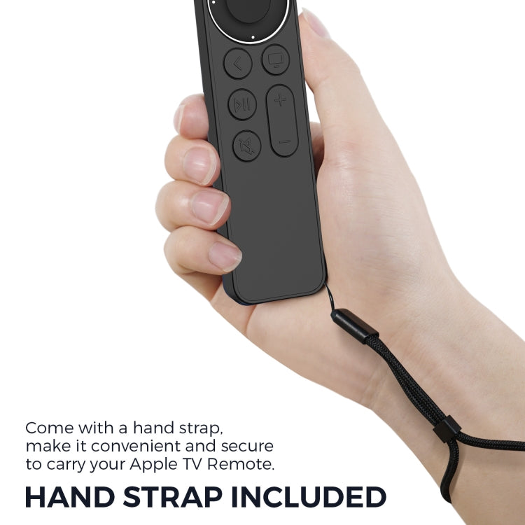 For Apple TV Siri Remote 2/3 AhaStyle PT165 Remote Controller Silicone Protective Case(Blue) - Remote Control Covers by AhaStyle | Online Shopping South Africa | PMC TechLife | Buy Now Pay Later Mobicred